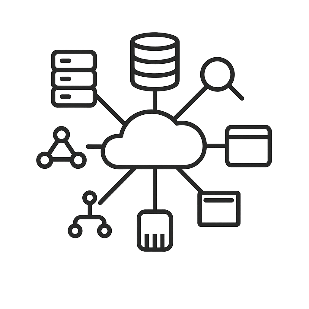 Cloud Infrastructure and Network Services Diagram